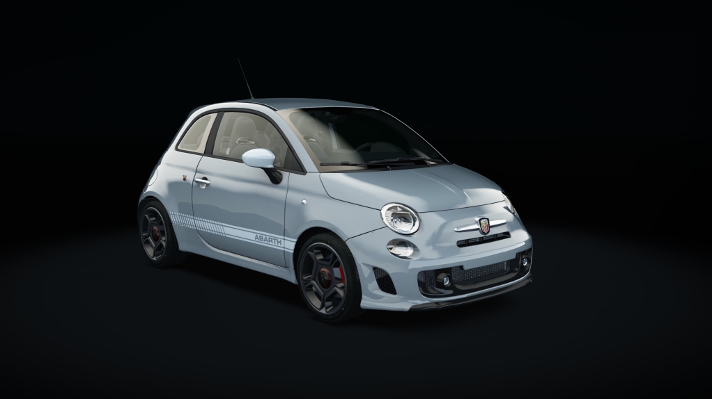 Abarth 500 EsseEsse, skin grey_white