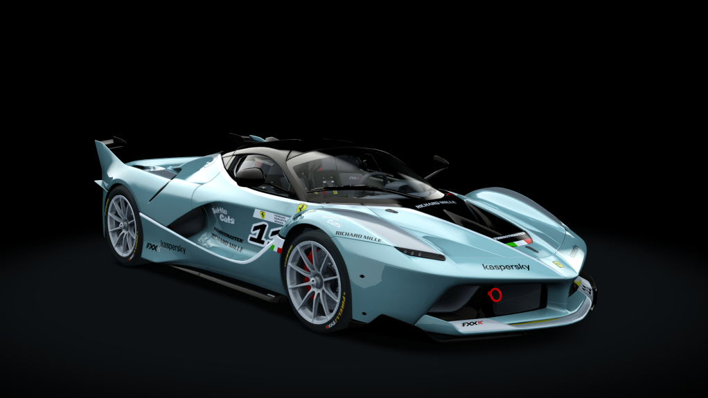 Ferrari FXX K, skin fes_2021_11_greyalloy