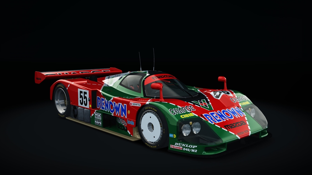 Mazda 787B, skin 01_renown_lm_55