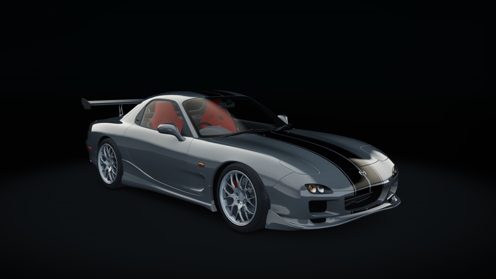 Mazda RX-7 Tuned, skin 05_titanium_grey_s1