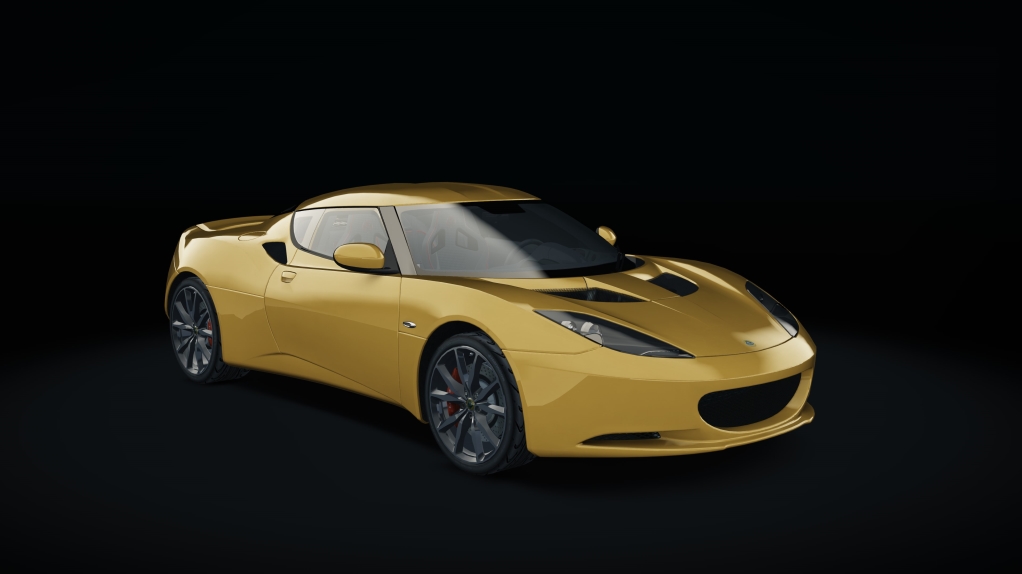 Lotus Evora S, skin Chrome_Orange