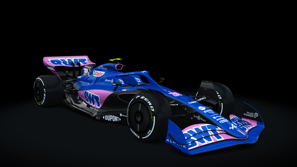 Formula Hybrid X 2022 EVO, skin A522_31_Ocon