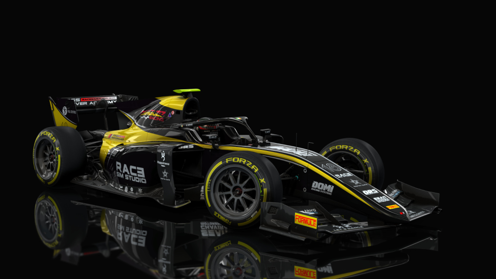 Formula RSS 2 V6 2020, skin 18_RSS_Academy_black_yellow