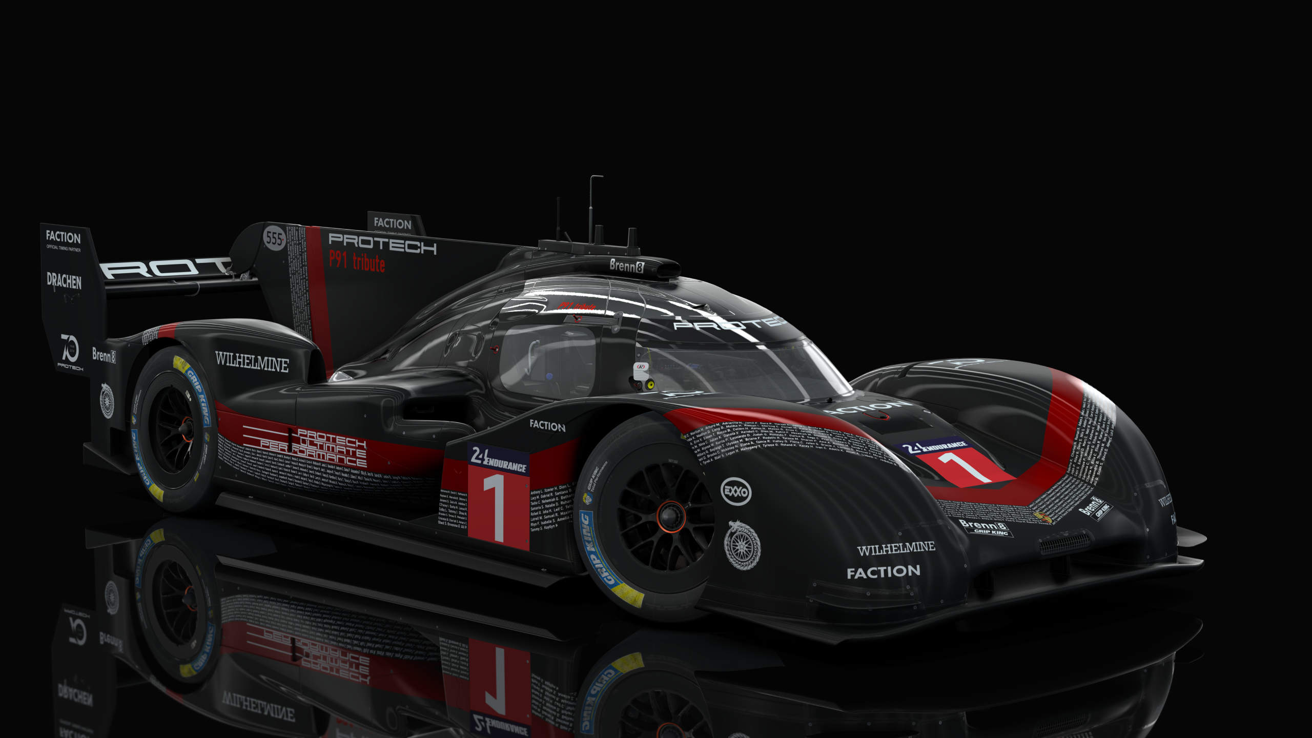 LMP1 Protech P91 Hybrid Evo, skin 02_black