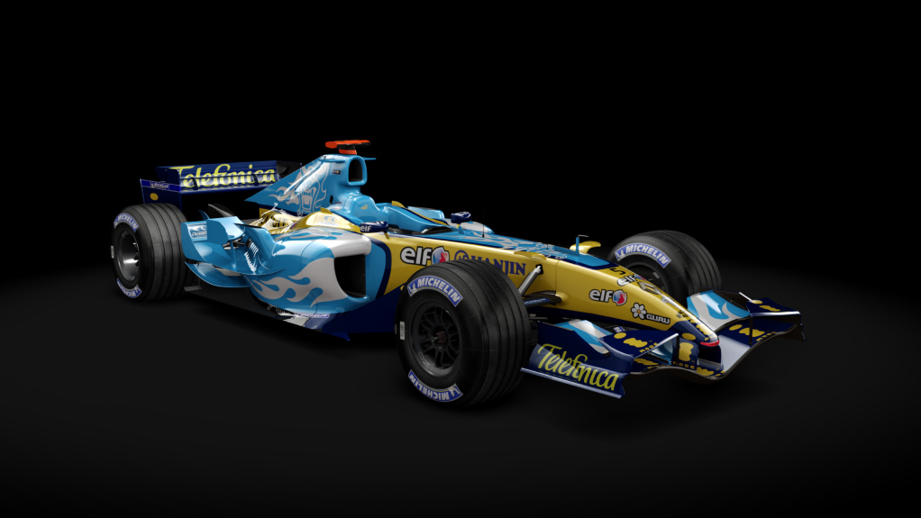 Renault R25, skin 5_Alonso_R16