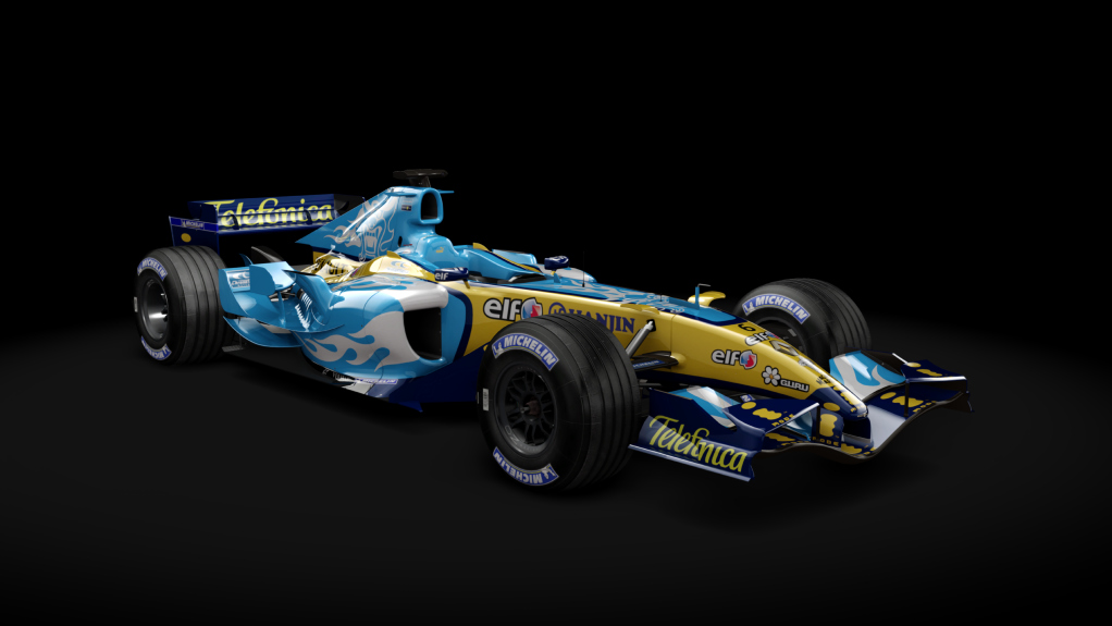 Renault R25, skin 6_Fisichella_R16