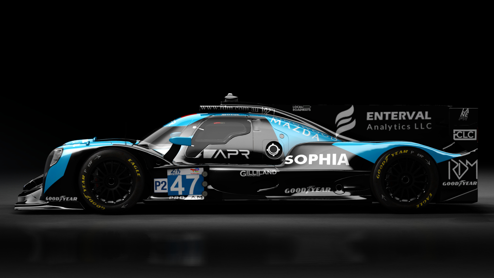 2022 Oreca 07 LMP2, skin 2022 #47 Algarve Pro Racing LM24